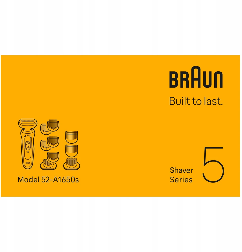 Barzdaskutė Braun Series 5 52-A1650s, li-ion