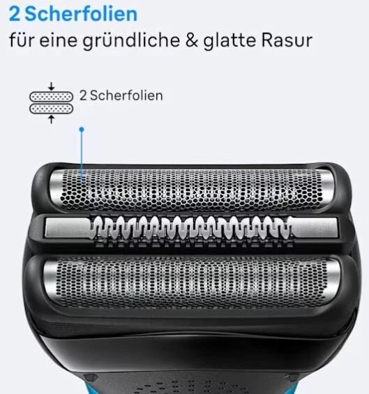 310s barzdaskutė Braun Series 3 Juodas/Blues