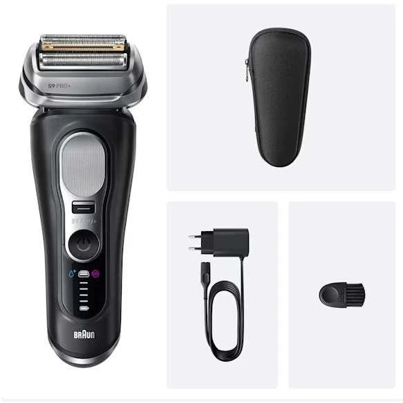 Braun 9600S Barzdaskutė Series 9 PRO+ juodas
