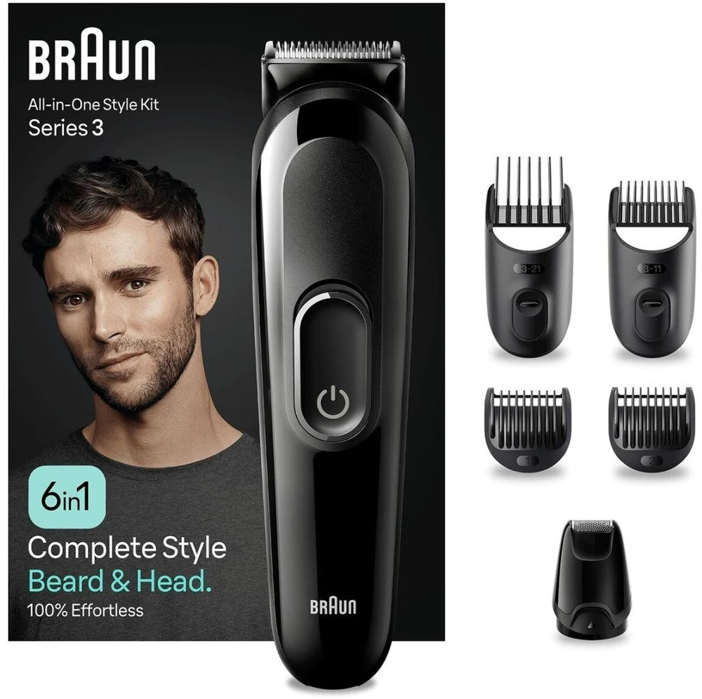 Barzdaskutė Braun Maszynka do Golenia Braun Series 3 MGK3420