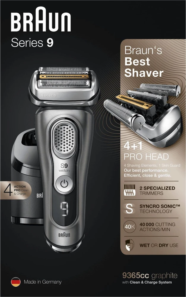 Barzdaskutė Braun Series 9 9365cc