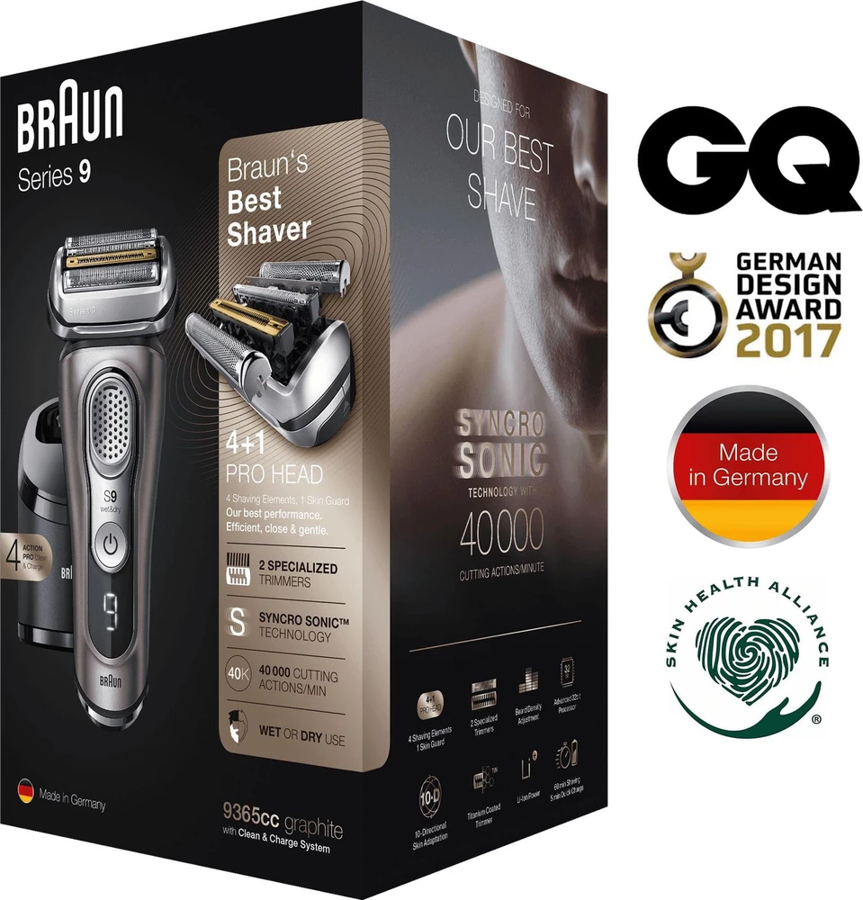 Barzdaskutė Braun Series 9 9365cc