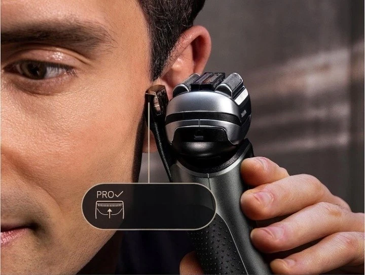 Barzdaskutė Braun Series 9 Pro 9577cc Foil shaver Sidabrinis