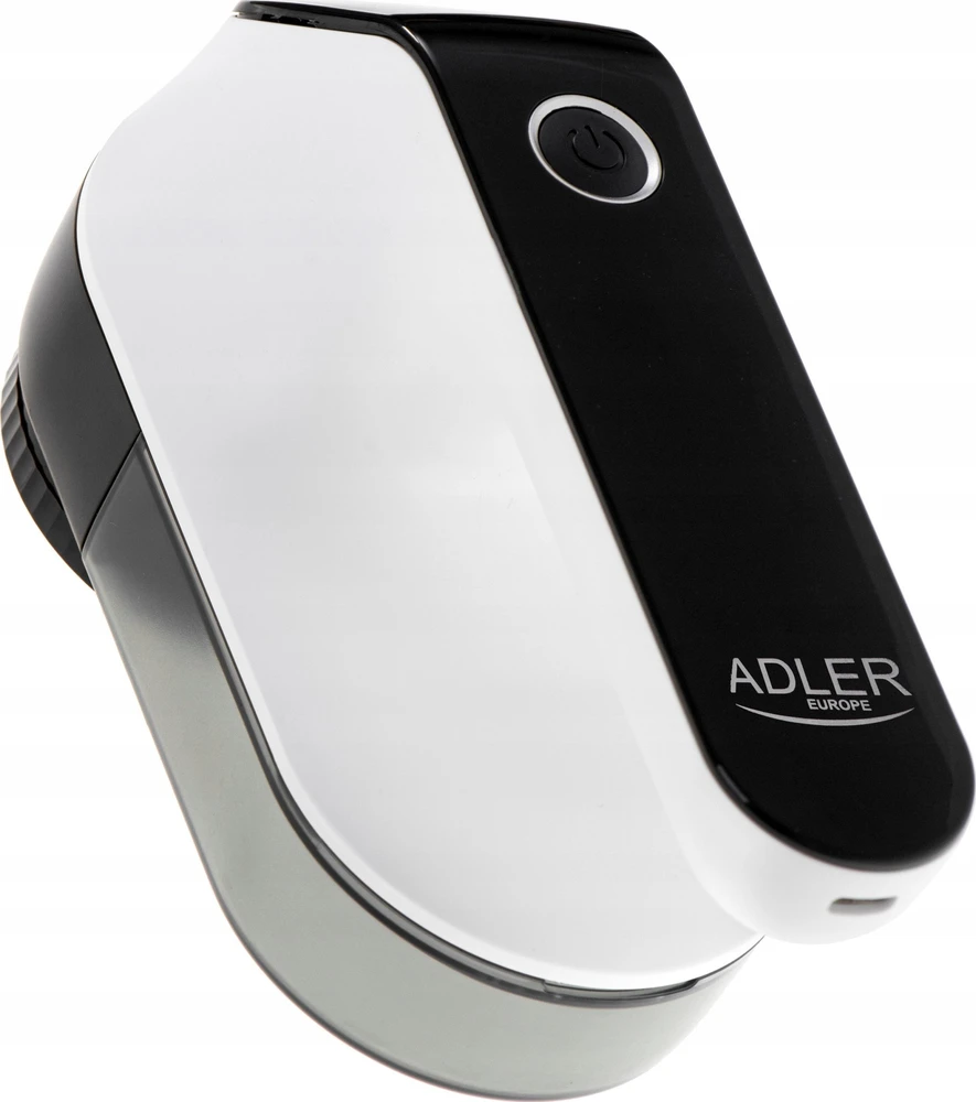 Adler | Lint remover LCD | AD 9618 | Baltas/Juodas | Rechargeable battery