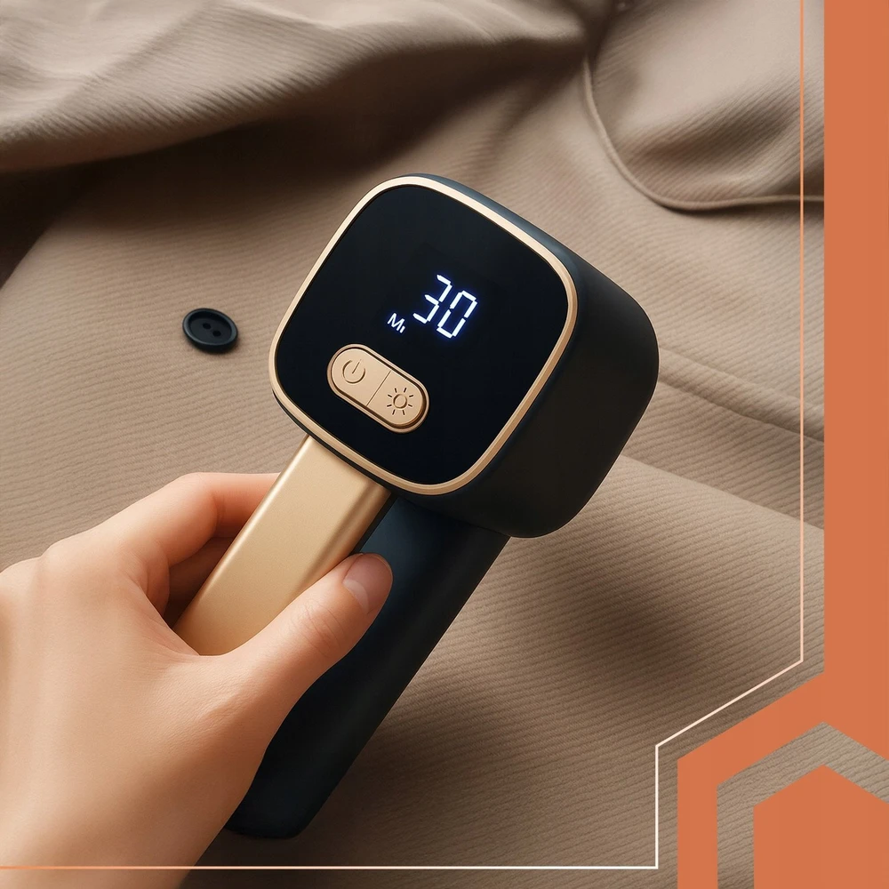 Ruhhy 26642 Cordless Clothes Shaver Juodas