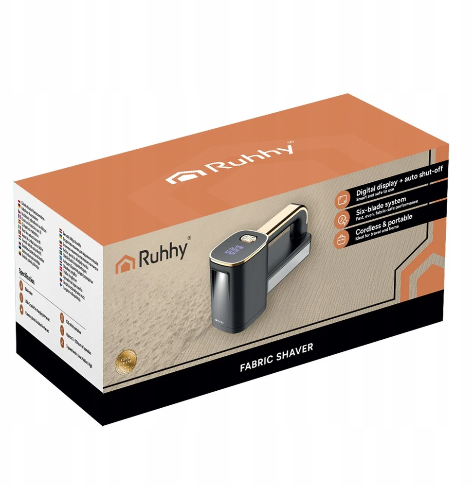 Ruhhy 26642 Cordless Clothes Shaver Juodas