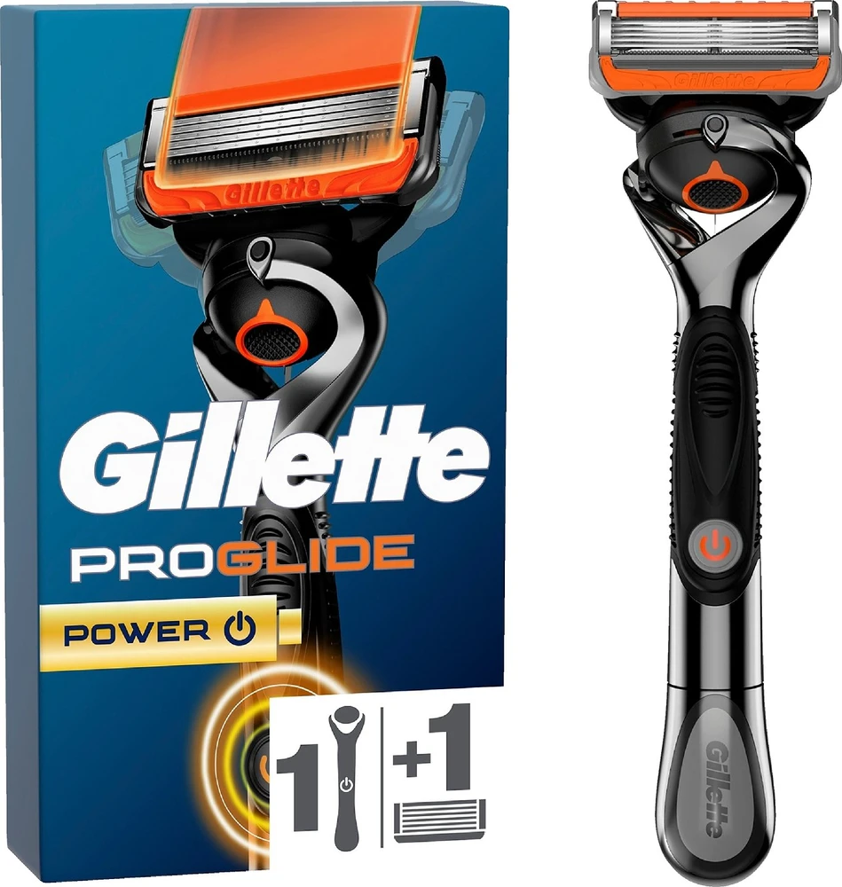 Barzdaskutė Gillette Rakhyvel Proglide Power 1st ostrze