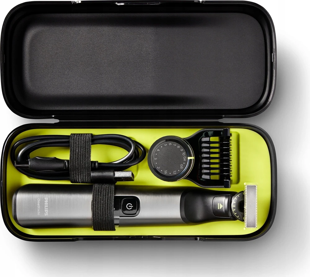 Philips Barzdaskutė OneBlade Pro 360 Veidui + kūnui (QP6652/61)