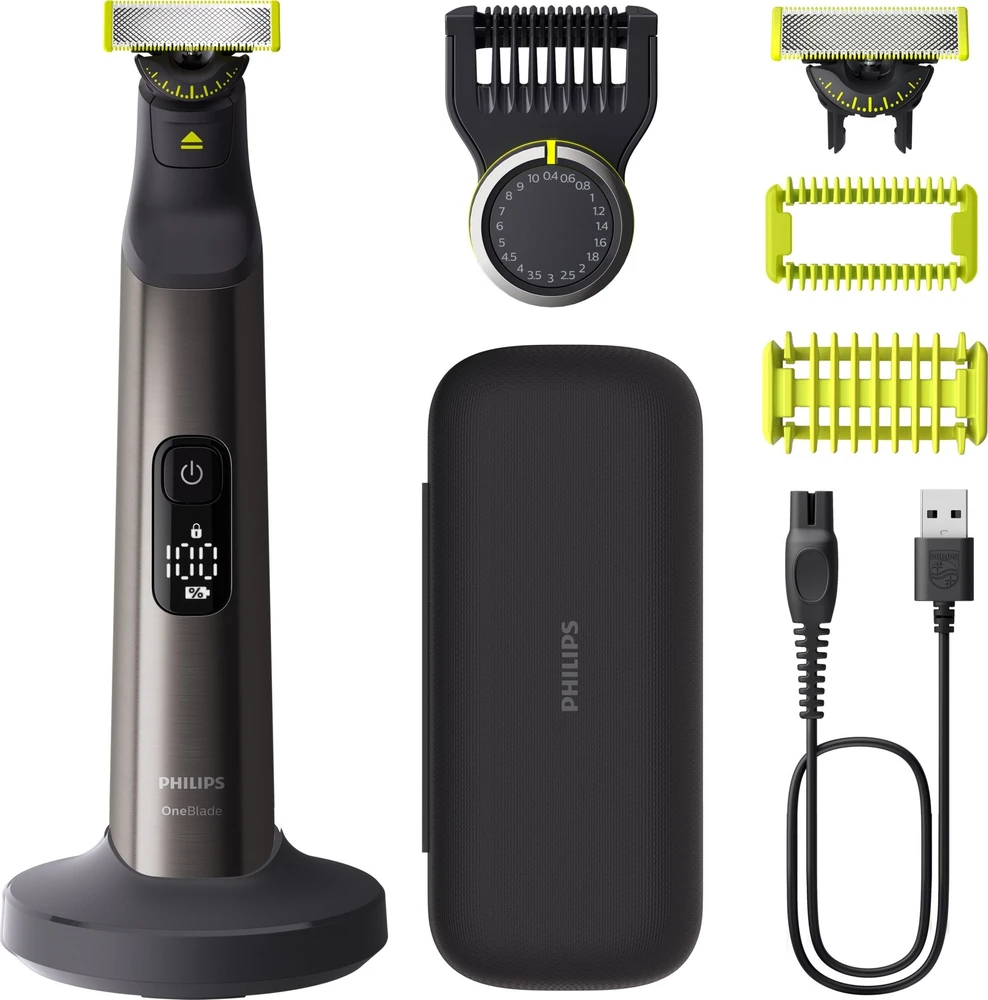 Philips Barzdaskutė OneBlade Pro 360 Veidui + kūnui (QP6652/61)