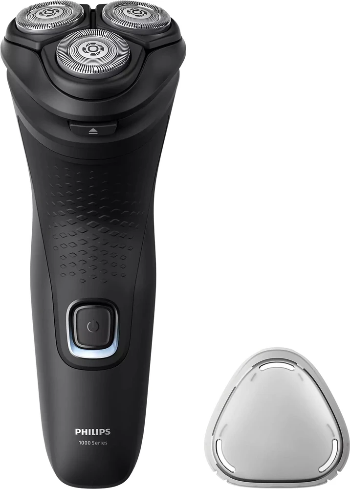 Philips elektrinis skustuvas | S1141/00 1000 serija | Veikimo laikas (maks.) 40 min | Drėgnas ir sausas | NiMH | Gilus Juodas