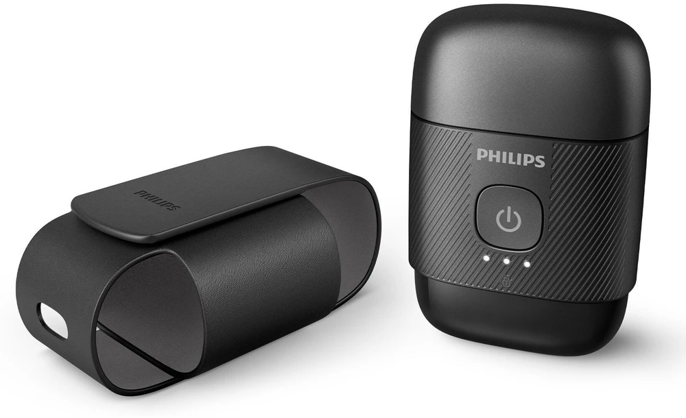 Barzdaskutė „Philips“ drėgno ir sauso skutimo elektrinis kompaktiškas skustuvas S591/05