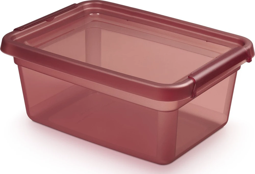 Orplast „Basestore“ indas su dangteliu ir spaustukais, 28x38x16 cm, 12,5 l rabarbarams