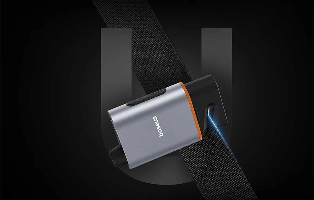Baseus Sharp Tool apsauginis plaktukas Langų daužymas+apsauginio diržo pjovimas - juodas