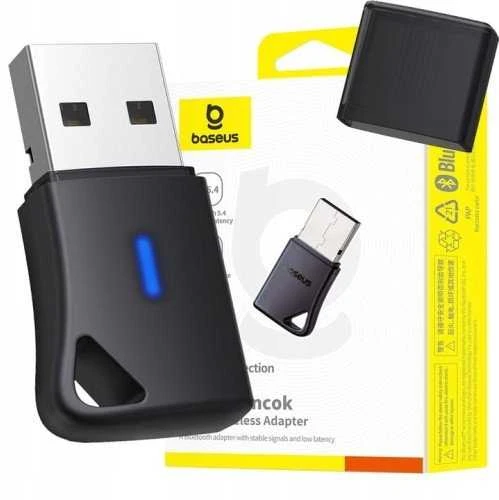 Adapteris Baseus (BA04+) Bluetooth 5.4 USB juodas