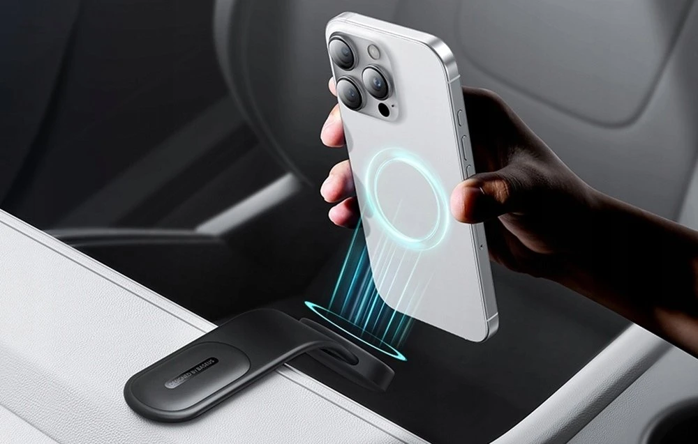 Baseus PrimeTrip C02 magnetinis automobilio laikiklis (juodas)