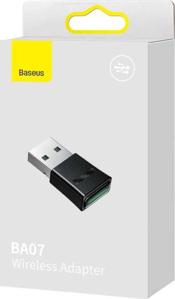 Belaidis adapteris Baseus Juodas BA07