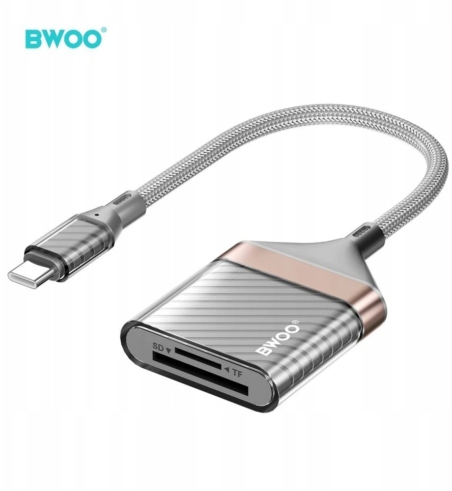 BWOO Adapteris Type C į SD kortelę / TF kortelę BZ64