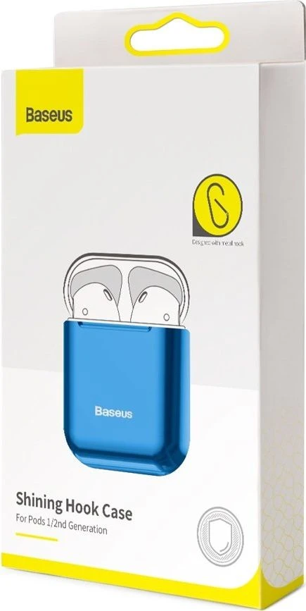 Baseus Shining kablys dėklas Apple AirPods - Mėlynas