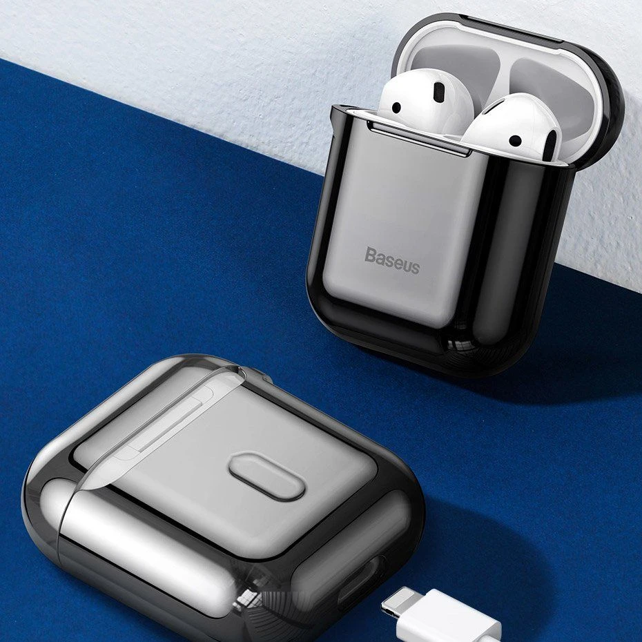 Baseus Shining kablys dėklas Apple AirPods - Mėlynas