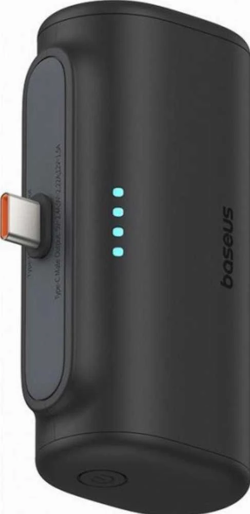 Powerbank Baseus Compact 5000mAh, 20W, USB-C (juodas)