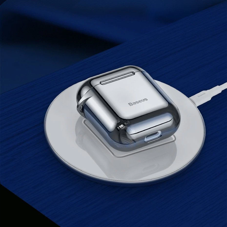 Baseus Shining kablys dėklas Apple AirPods - Raudonas