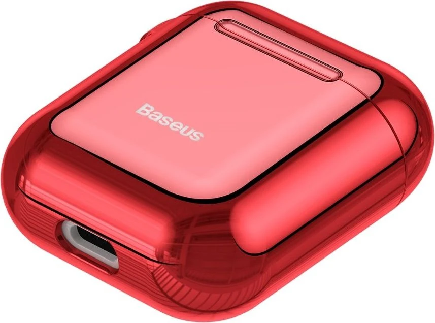 Baseus Shining kablys dėklas Apple AirPods - Raudonas