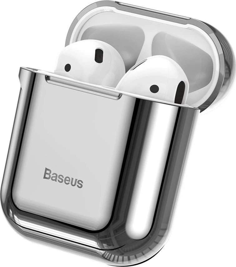 Baseus Shining kablys dėklas Apple AirPods - Sidabrinis