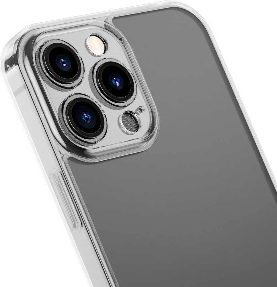 „Baseus Frosted“ dėklas „iPhone 13 Pro Max“ įrenginys (skaidrus)