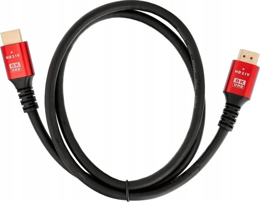 Baseus OEM kabelis HDMI 2.1 kabelis 8K 60Hz / 4K 120Hz – itin didelis greitis, HDR, eARC, VRR, 48Gbps 5 m juodas