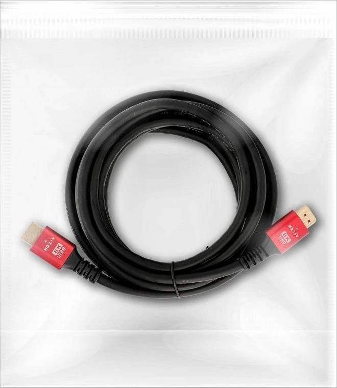 OEM kabelis HDMI 2.1 kabelis 8K 60Hz / 4K 120Hz – itin didelis greitis, HDR, eARC, VRR, 48Gbps 3 m juodas