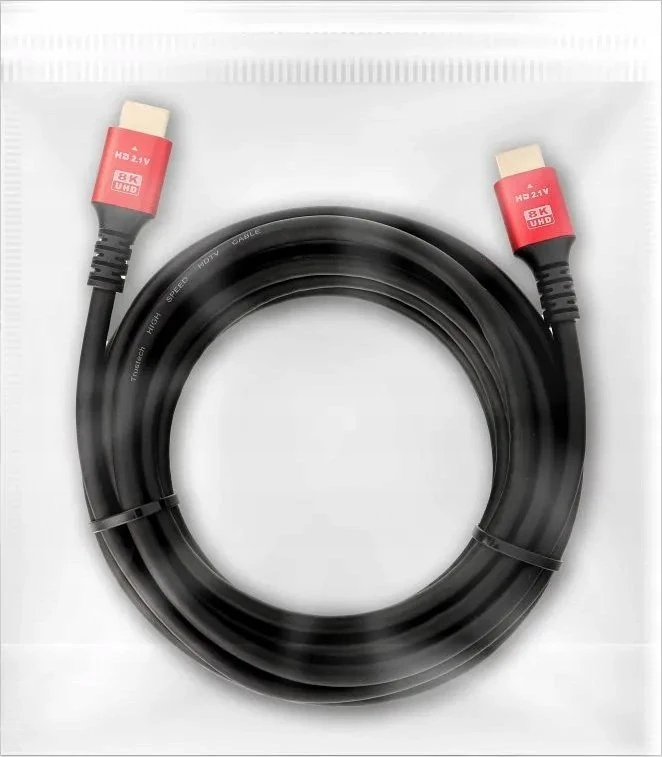 Baseus OEM kabelis HDMI 2.1 kabelis 8K 60Hz / 4K 120Hz – itin didelis greitis, HDR, eARC, VRR, 48Gbps 5 m juodas