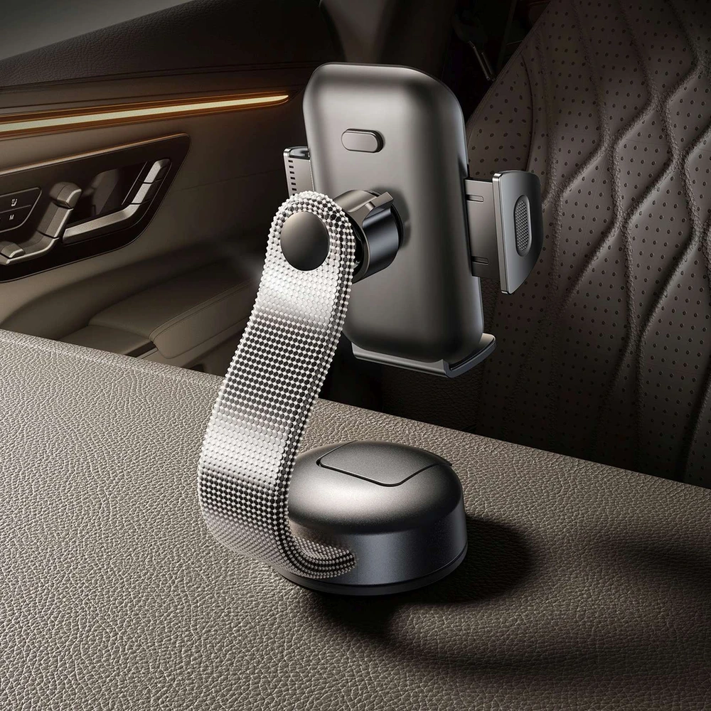 Baseus Automobilinis laikiklis telefonams su siurbtuku PrimeTrip C03 Air, juodas