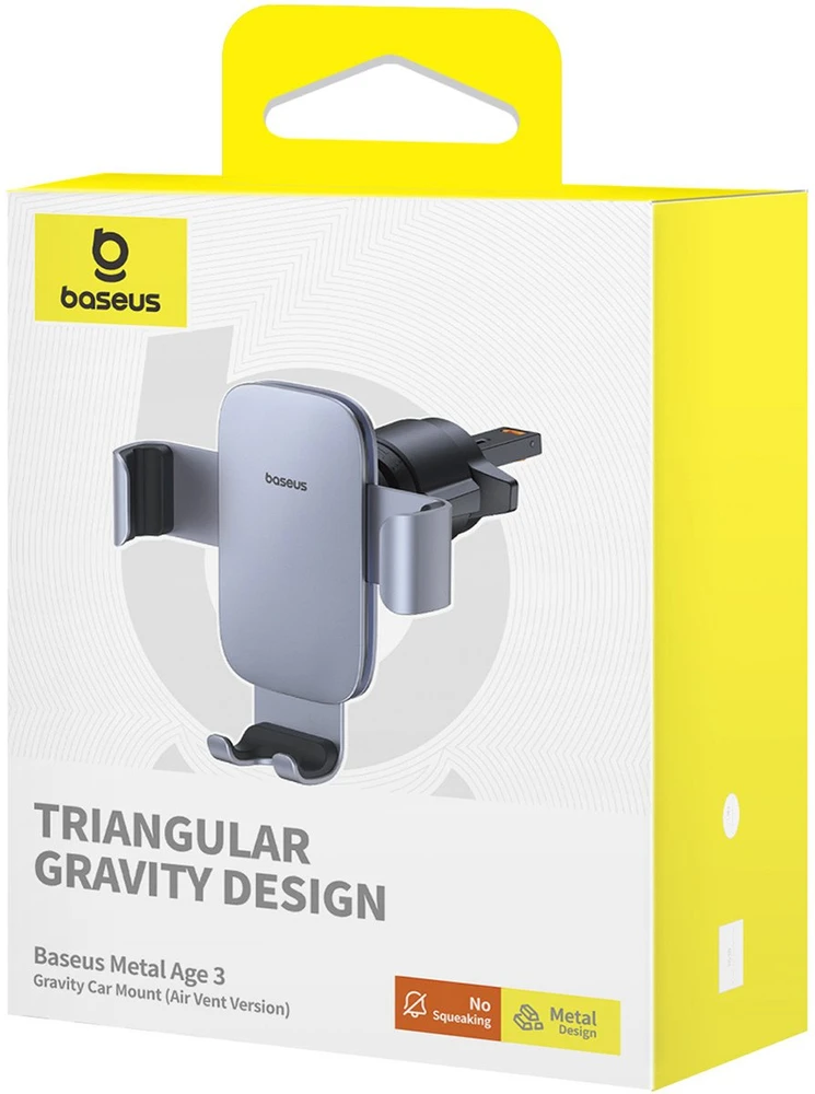 Baseus Metal Age 3 gravitacinė oro ventiliacijos anga - rutulys