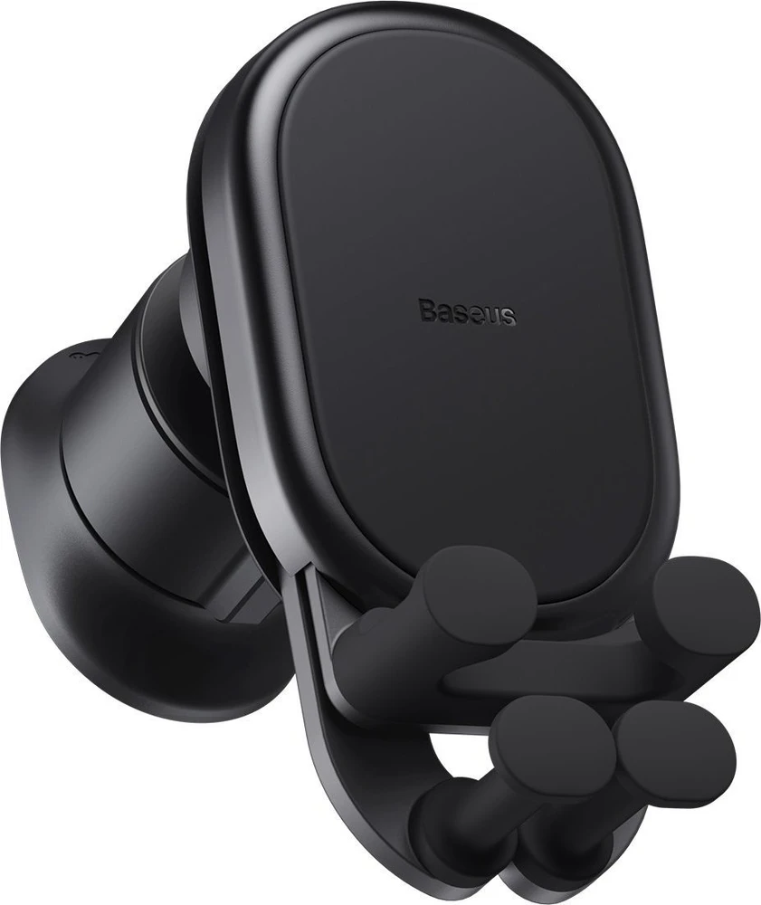 Baseus stabilus gravitacinis automobilinis telefono laikiklis ventiliacijos grotelėms - juodas