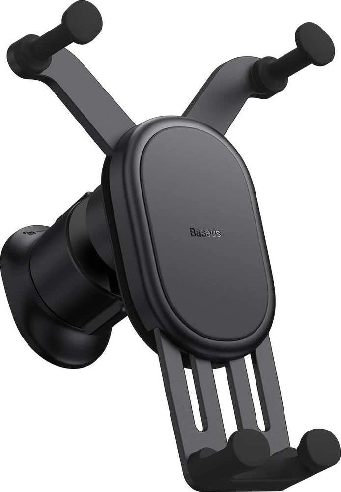 Baseus stabilus gravitacinis automobilinis telefono laikiklis ventiliacijos grotelėms - juodas