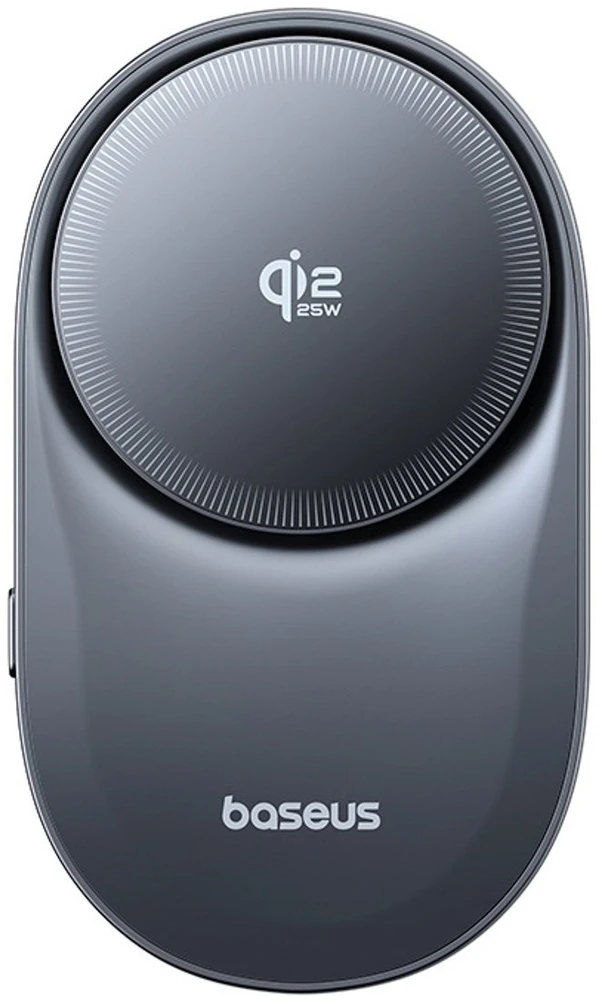 „Baseus PrimeTrip VC2 Pro“ su Qi2.2 įkrovikliu ir oro išleidimo angos ventiliatoriumi - juoda