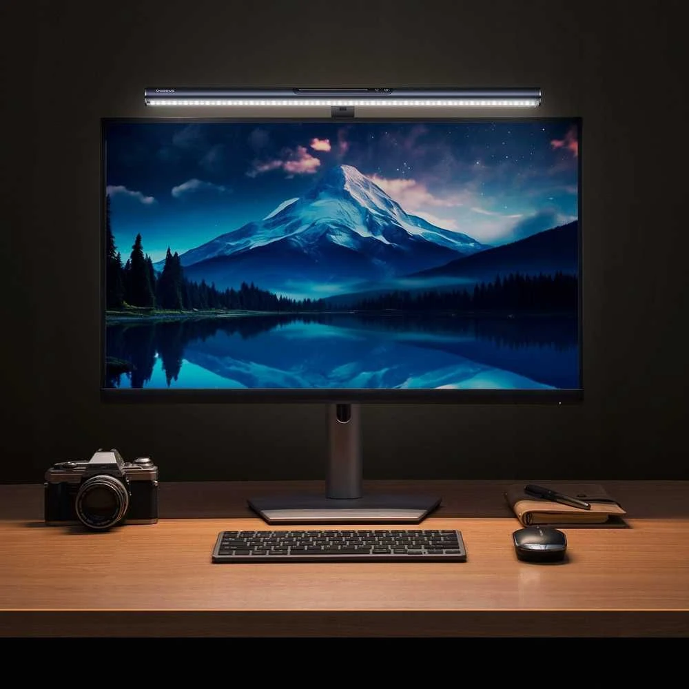 i-Wok 3 lempa Baseus monitoriui (juoda)