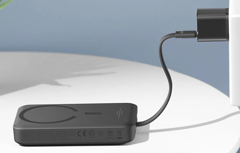 Baseus Mini 10000mAh 30W Magnetic Powerbank (juodas) Bayern Edition