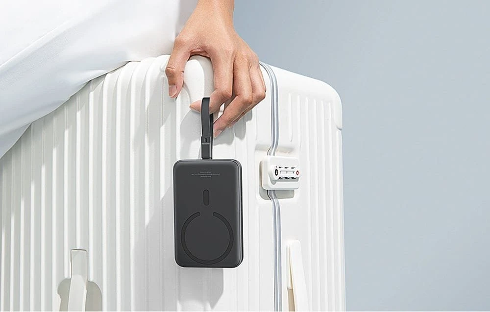 Baseus Mini 10000mAh 30W Magnetic Powerbank (juodas) Bayern Edition