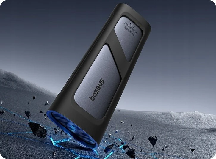 SSD korpusas Baseus FlyJoy (pilkas)