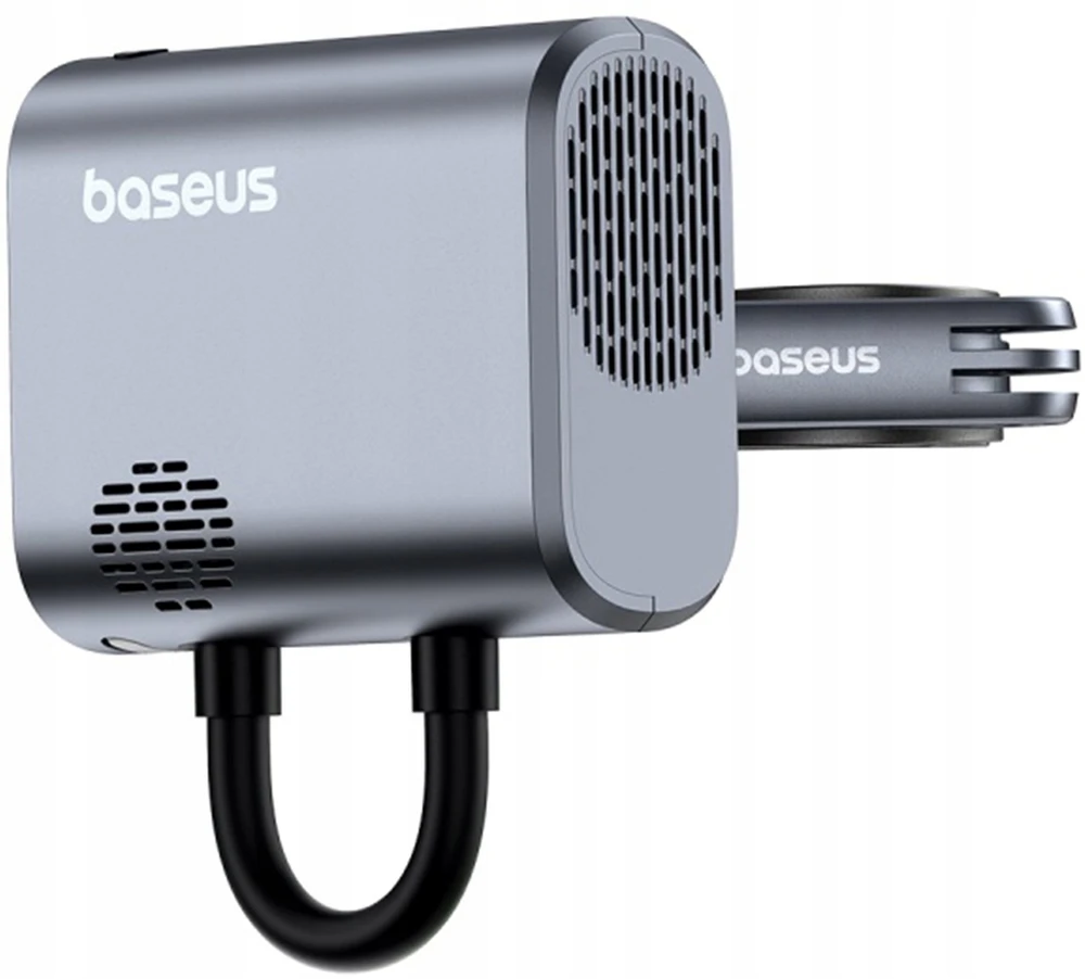 Baseus dviračio siurblys elektrinė su displayem 1500mAh 150 psi 45W - juoda