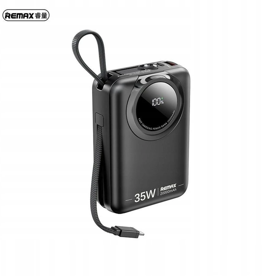 Powerbank Baseus REMAX SCUBA SERIES RPP-73 20000 mAh Juodas (POW000011)