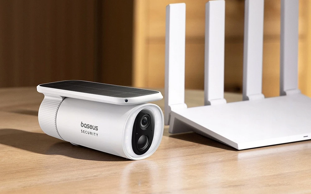 Baseus Security S1 2K lauko kamera – baltos spalvos