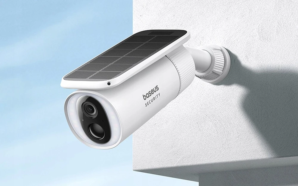 Baseus Security S1 2K lauko kamera – baltos spalvos