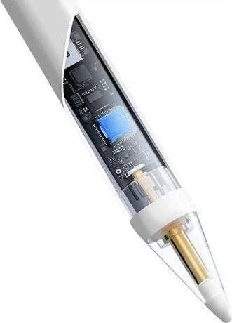 Smooth Writing 2 Baseus Stylus Lite su LED indikatoriumi Balta