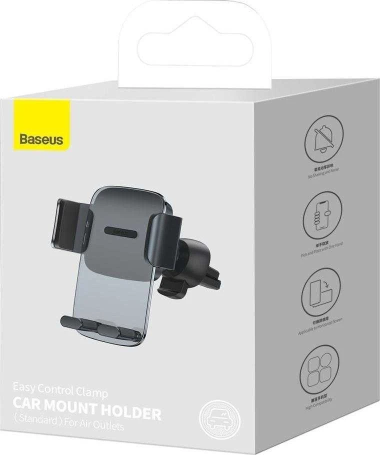 Baseus Easy Control Clamp automobilinis laikiklis - juodas