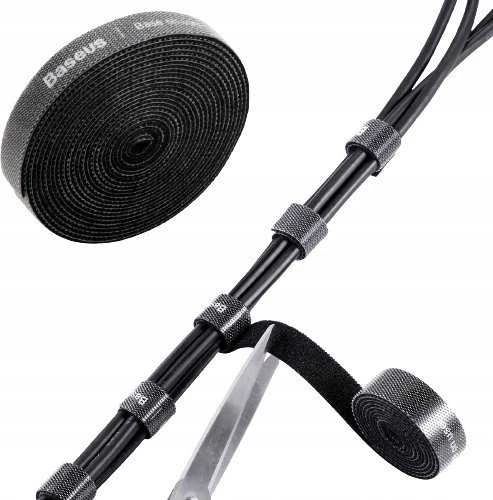 Baseus Circle Velcro organizer 50cm - juodos spalvos