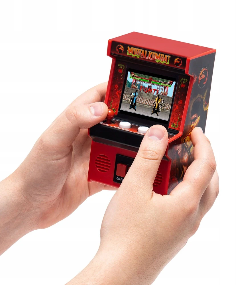 Basic Fun Mini Automat Konsolė Przenośna Gra Retro Mortal Kombat Arcade Classics / 09661