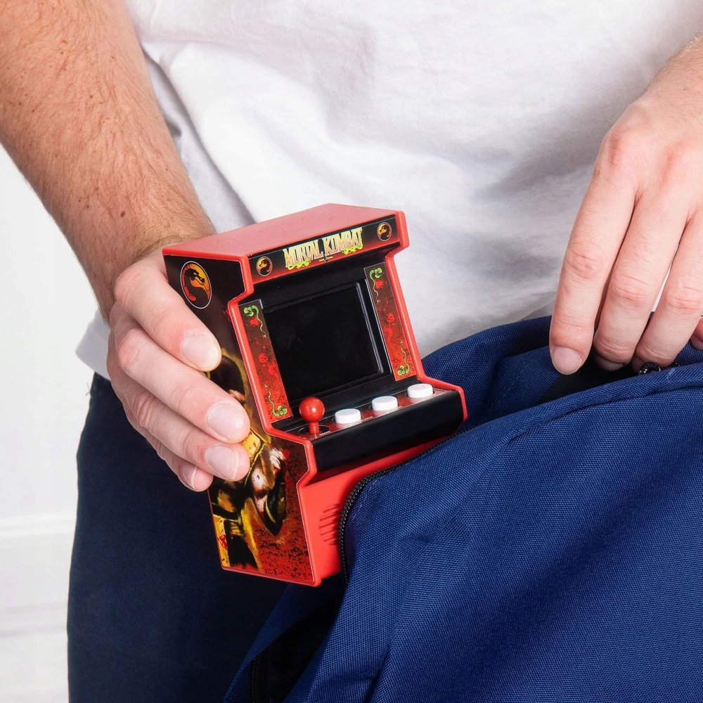 Basic Fun Mini Automat Konsolė Przenośna Gra Retro Mortal Kombat Arcade Classics / 09661