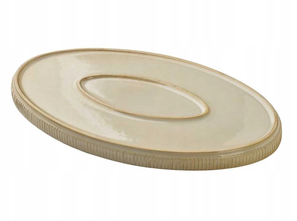 Mondex BASIC NATURE ovali lėkštė 31x18 cm